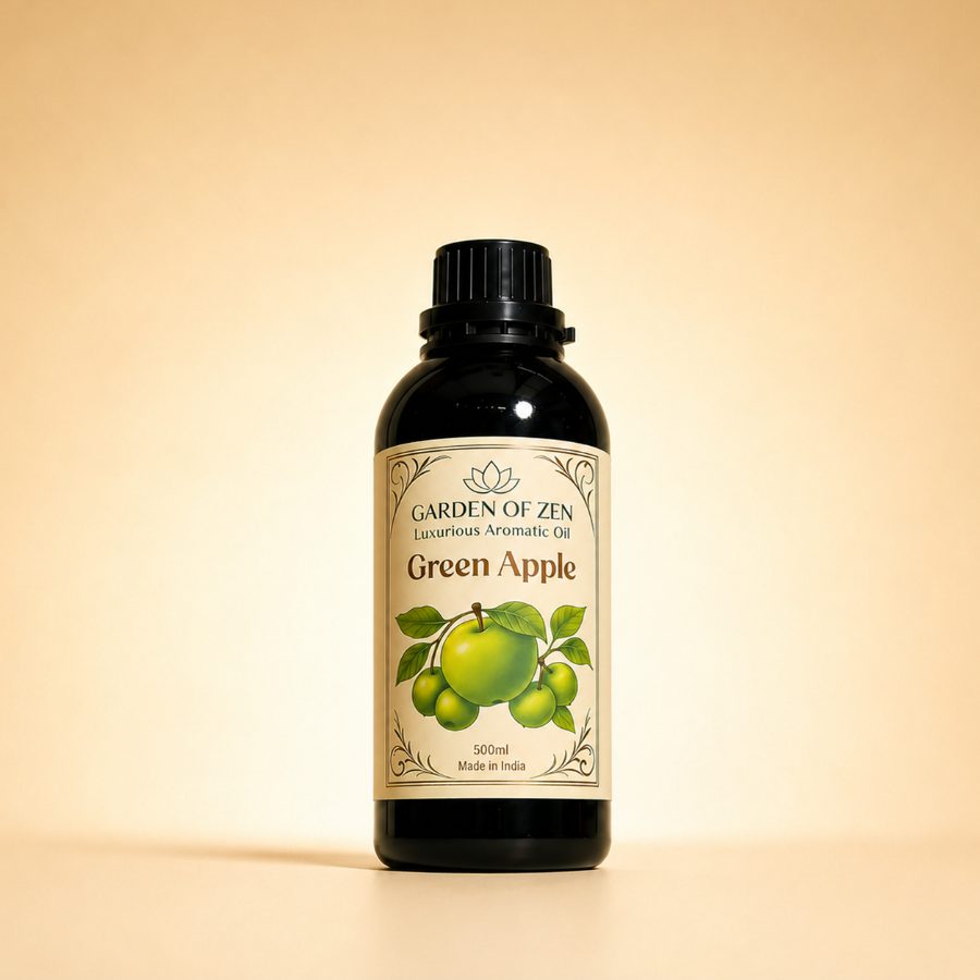 Green Apple aromatic oil bottle